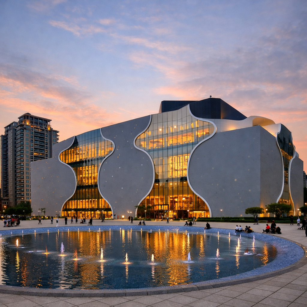 台中國家歌劇院的ESG辦公室設計觀點